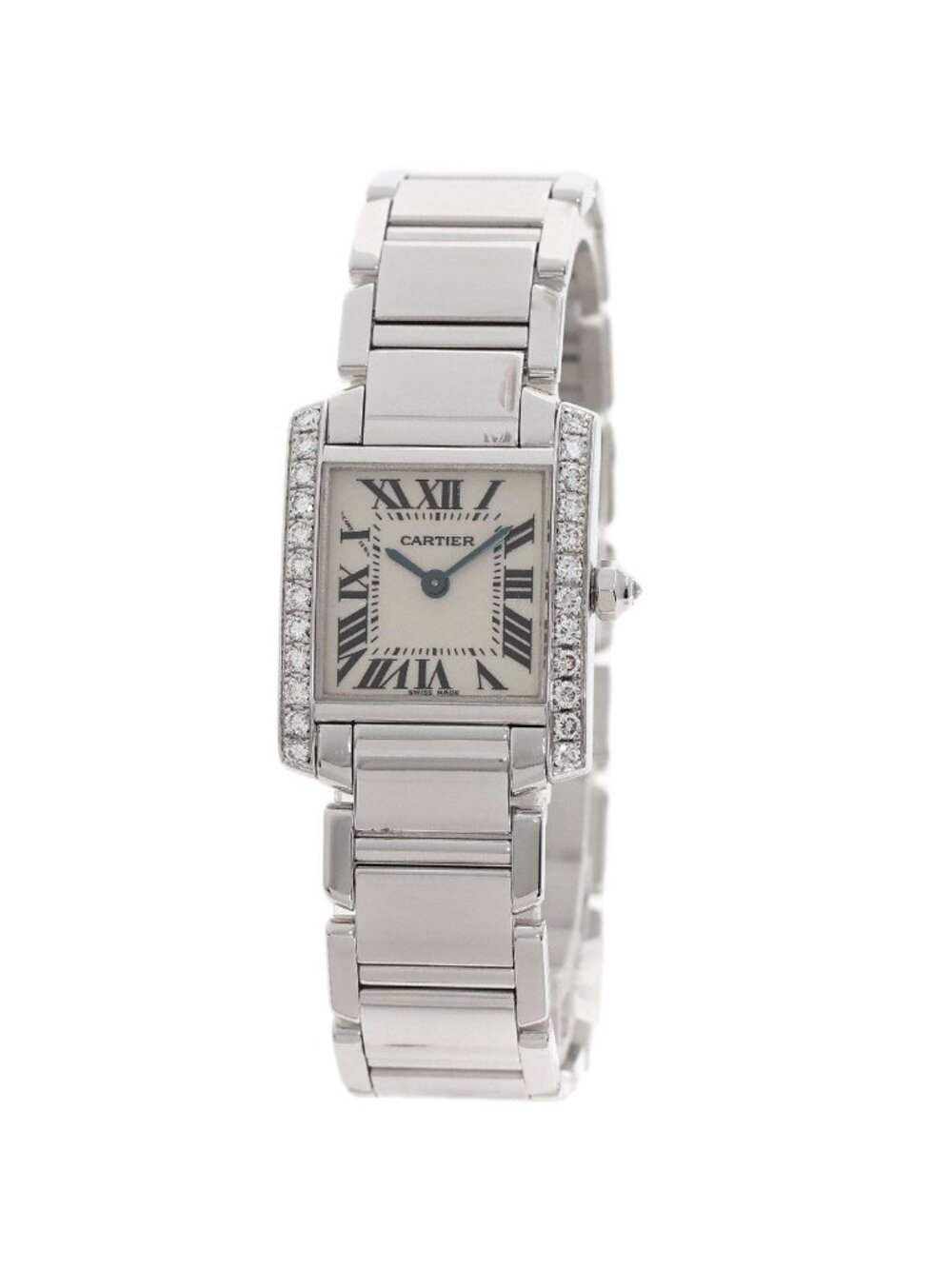 Cartier Tank Francaise SM Watch 18K White Gold